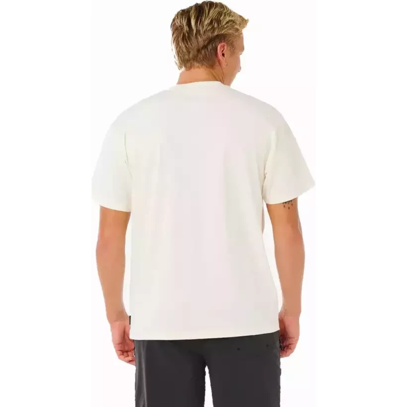 Rip Curl T-Shirt Search Embroidery Bone