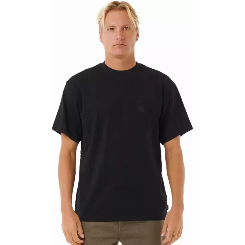 T-shirt Rip Curl Search Embroidery Black