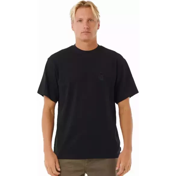 T-shirt Rip Curl Search Embroidery Black