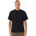T-shirt Rip Curl Search Embroidery Black