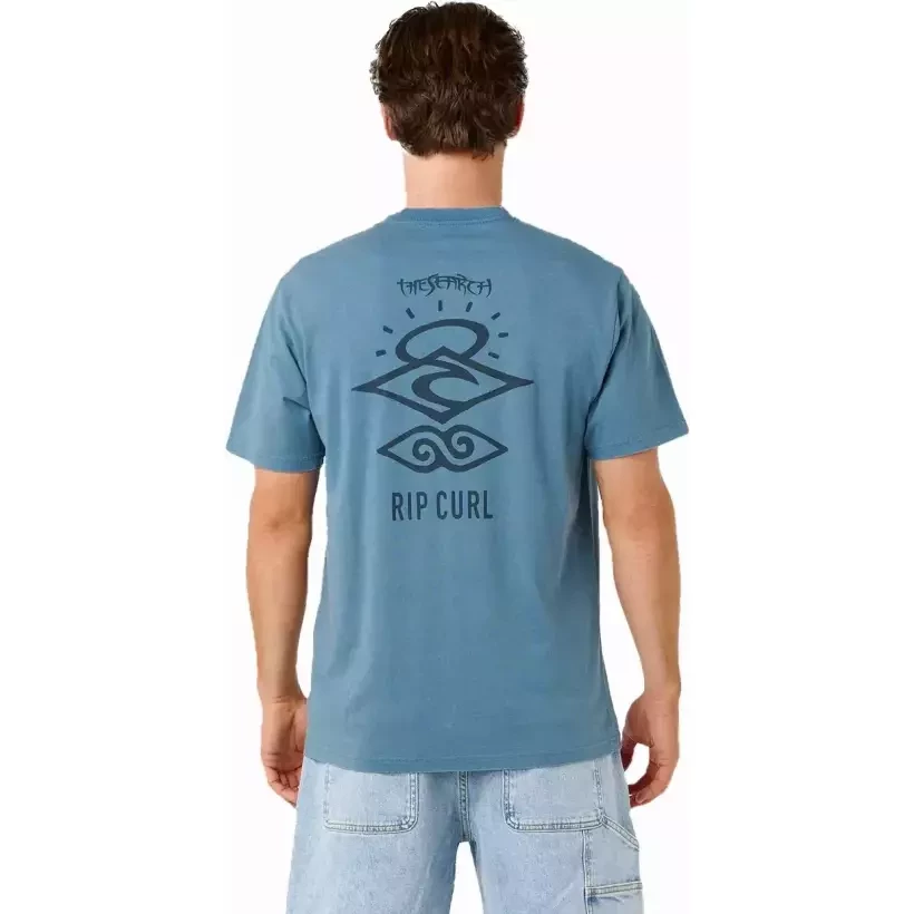 Rip Curl T‑Shirt Search Icon Bluefin