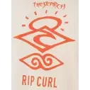 Maglietta Rip Curl Search Icon Vintage Bianco