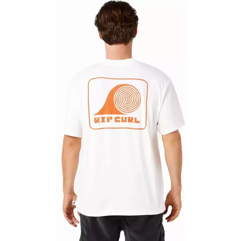Maglietta Rip Curl Artist of The Search Rolling Wave Bone