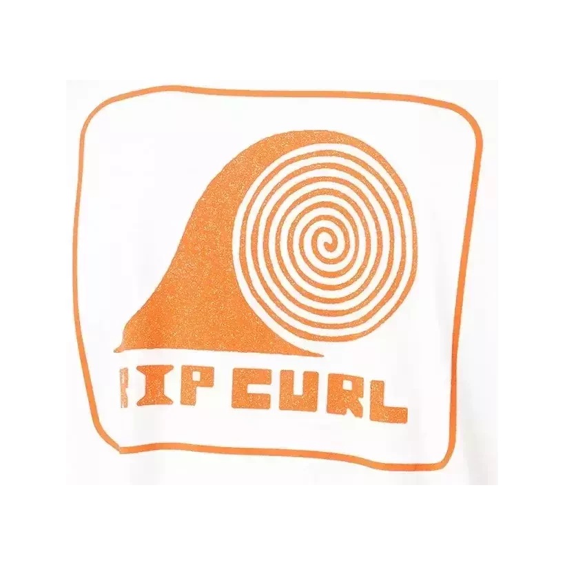 Rip Curl T-Shirt Artist of The Search Rolling Wave Bone