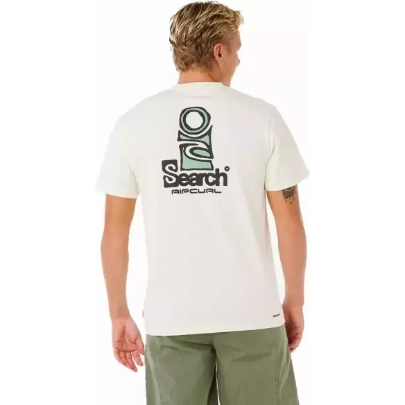 Camiseta Rip Curl Vaporcool Search Stack Bone