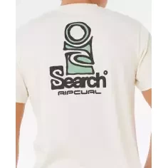 Rip Curl Vaporcool Search Stack Bone T-shirt 2