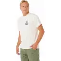 Rip Curl Vaporcool Search Stack Bone T-Shirt
