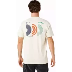 Camiseta Rip Curl Artist of The Search Rising Vintage White 2