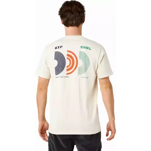 T-shirt Rip Curl Artist of The Search Rising Vintage Wit