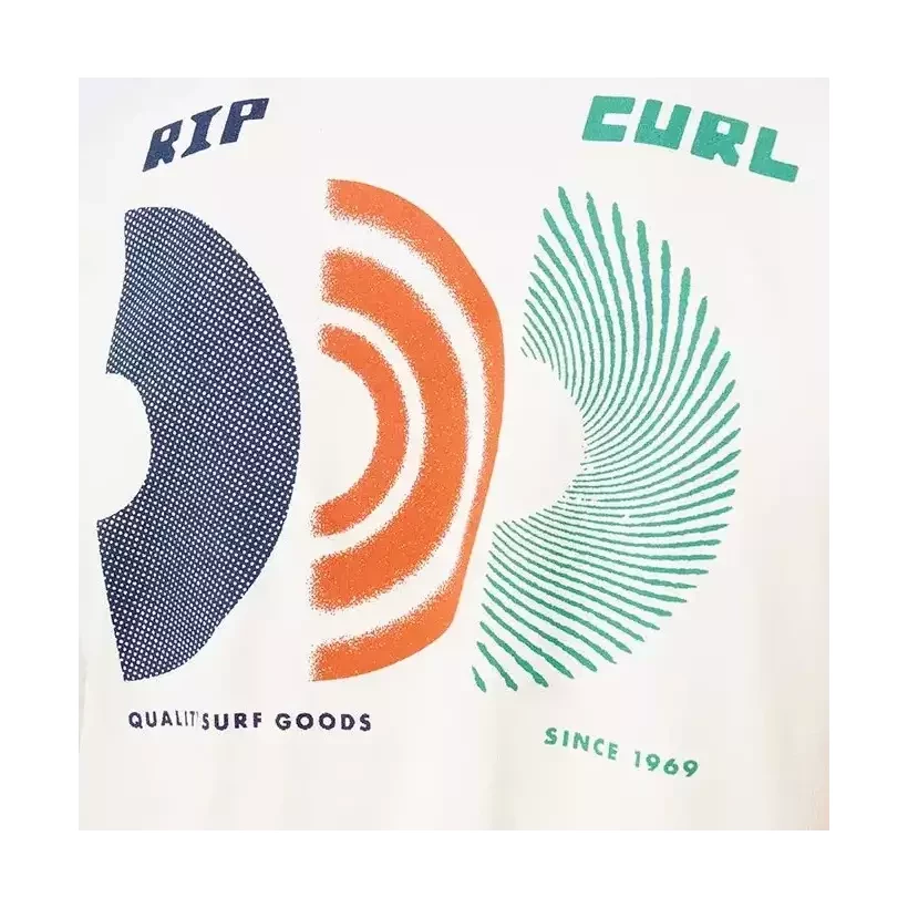 T-shirt Rip Curl Artist of The Search Rising Vintage Wit