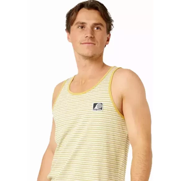Camiseta Rip Curl sin mangas Artist of The Search Bone