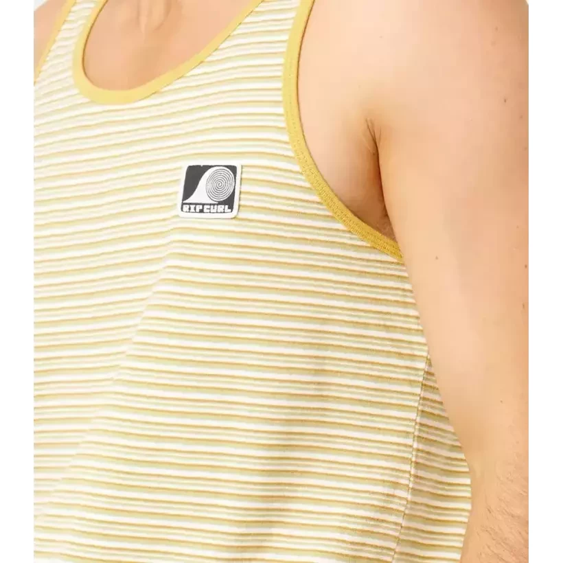 Mouwloos Rip Curl T-shirt Artist of The Search Bone
