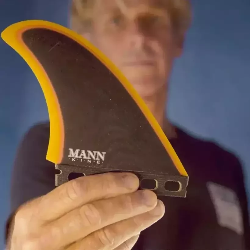 Quillas FIREWIRE Spun Honey 5 fin set Black/Yellow