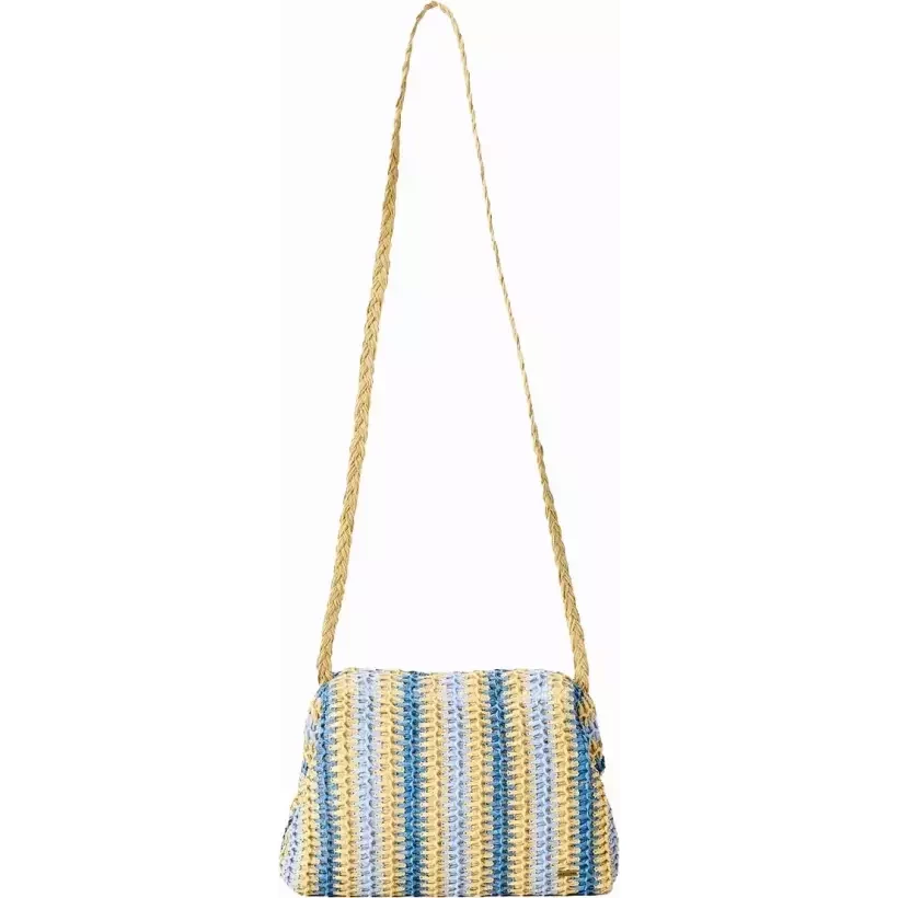 Rip Curl Häkeltasche Framed Clutch Blau/Natural