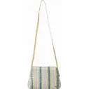 Borsa Rip Curl Crochet Framed Clutch Blu/Natural