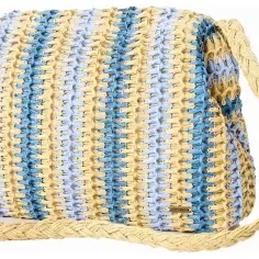 Rip Curl Häkeltasche Framed Clutch Blau/Natural