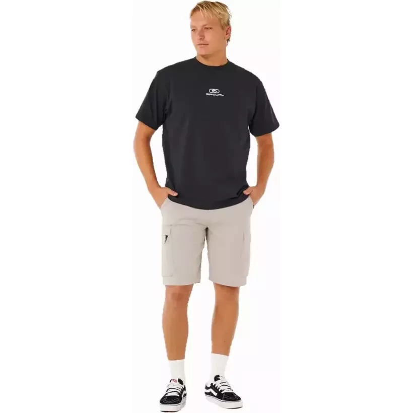 Calção curto Rip Curl Boardwalk Classic 20" Surf Cargo Stone