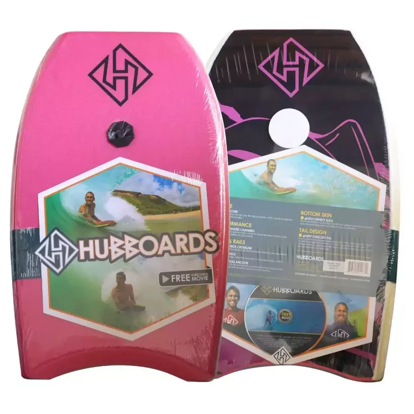 Bodyboard Hubboards Mini Kick Pink/Black