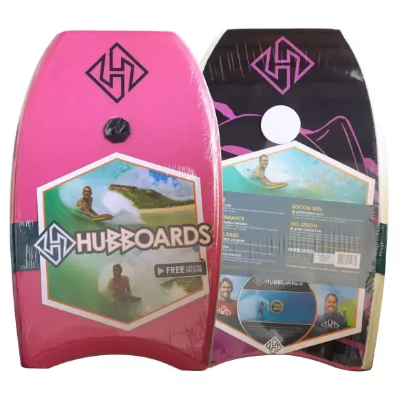 Bodyboard Hubboards Mini Kick Pink/Black