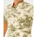 Camisa Rip Curl Sessions Branco Vintage
