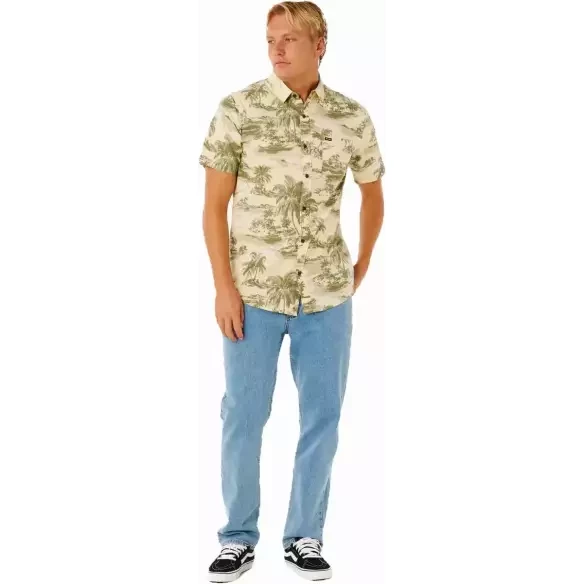 Chemise Rip Curl Sessions Vintage White