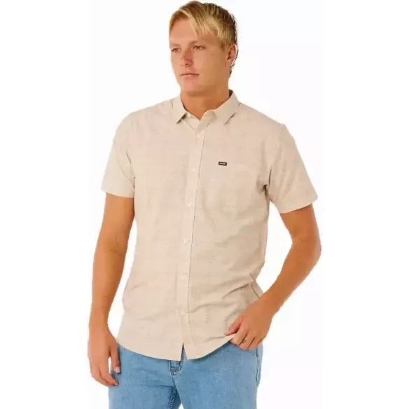 Camicia Rip Curl Sessions Aerotech Stone