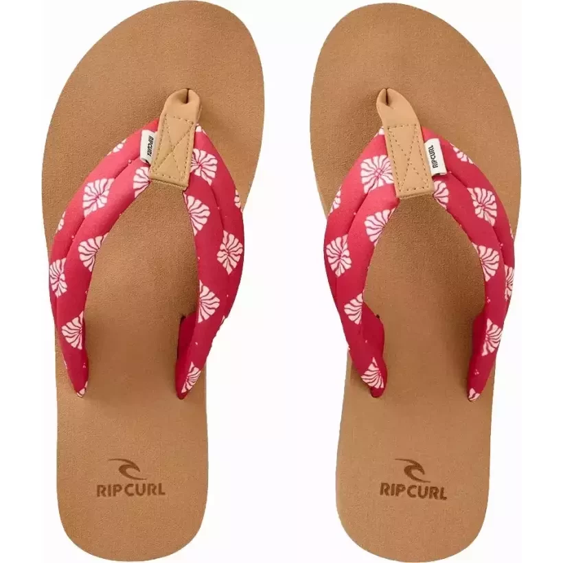 Rip Curl Freedom Plush Zehentrenner Offen Rot
