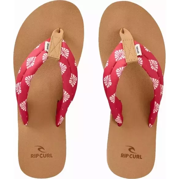 Chinelo Rip Curl Freedom Plush Open Toe Vermelho