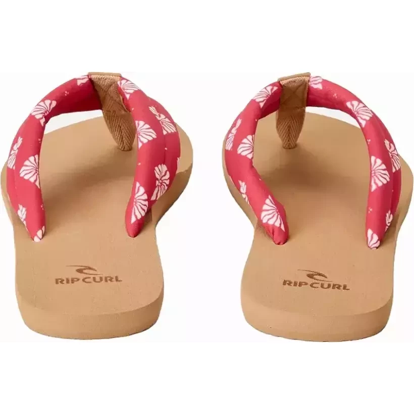 Chanclas Rip Curl Freedom Plush Open Toe Red