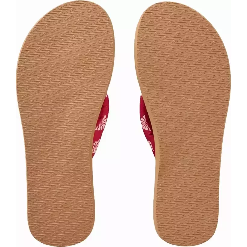 Chinelo Rip Curl Freedom Plush Open Toe Vermelho