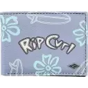 Rip Curl Sessions PU Slim Faded Denim Wallet