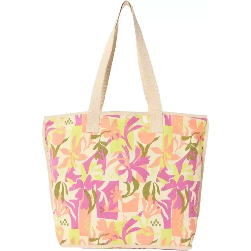 Rip Curl Mixed Canvas Purple Pink Bag