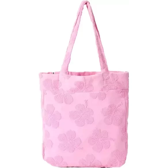 Rip Curl Mixed Terry Pink Tote Bag