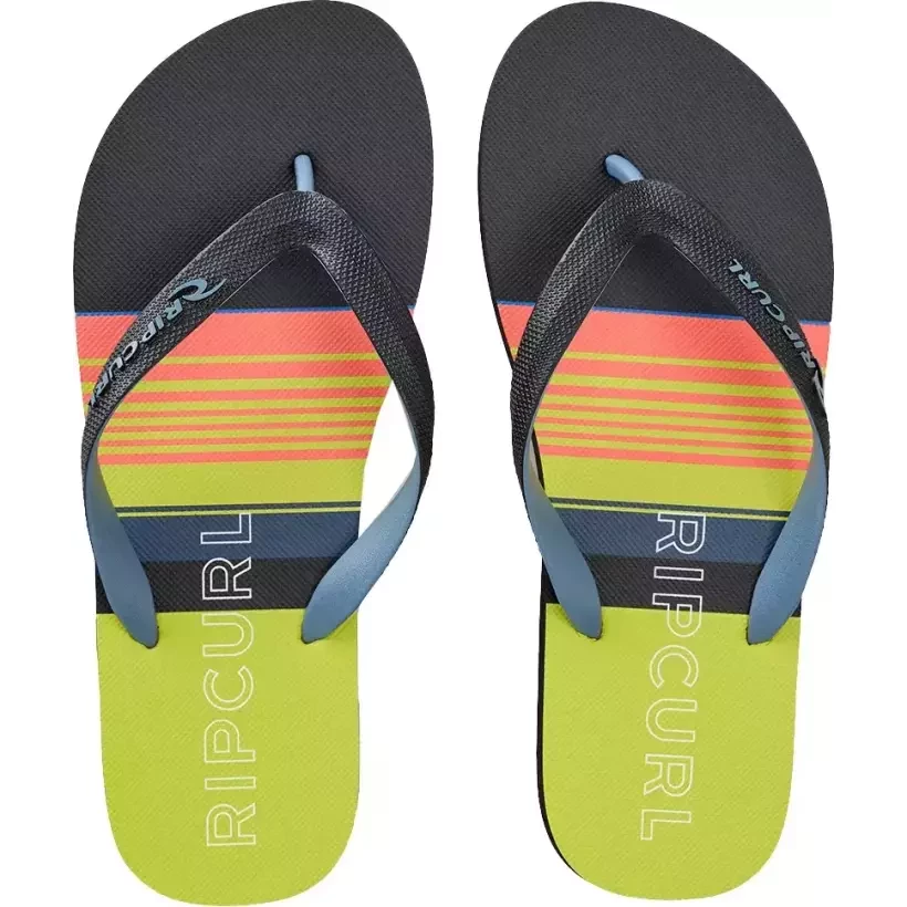 Rip Curl Daybreaker Bloom Flip-Flops Neon Lime