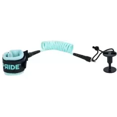 Leash de bodyboard Pride standard wrist Turquoise