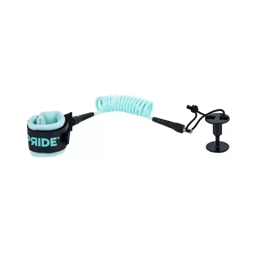 Leash bodyboard Pride standard wrist Turquoise