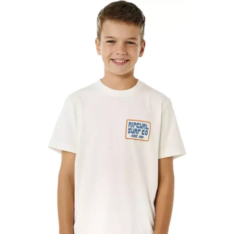 T-shirt Rip Curl Pacific Rinse Bone