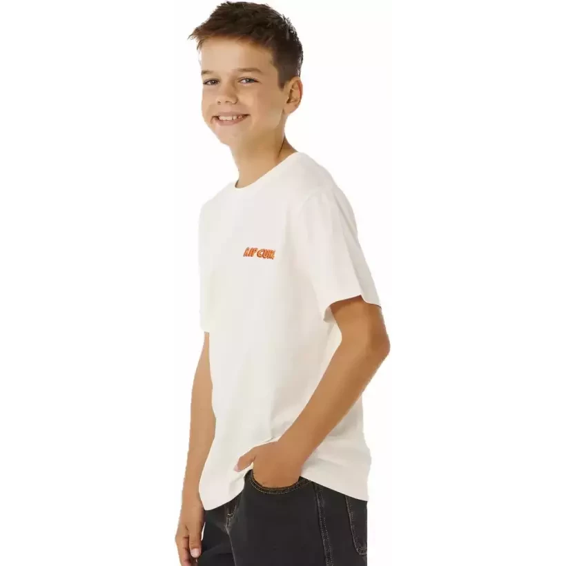 Rip Curl T‑Shirt Eternal Shred Bone