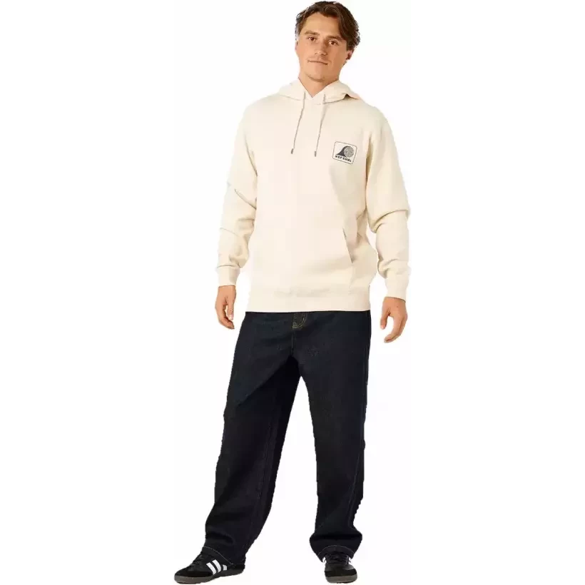 Sudadera Rip Curl Aots Hood Vintage White