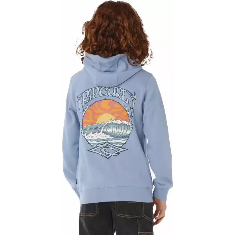 Rip Curl Hazey Days Faded Denim Sweatshirt