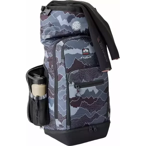 Zaino Rip Curl F-Light Surf 45L Nero/Grigio