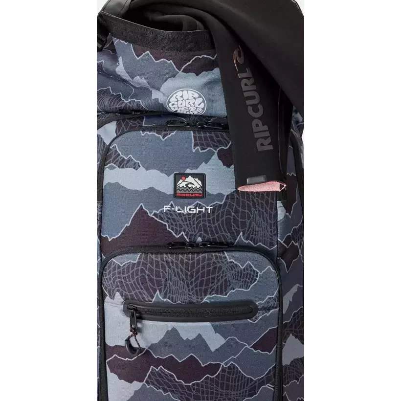 Mochila Rip Curl F-Light Surf 45L Preto/Cinza
