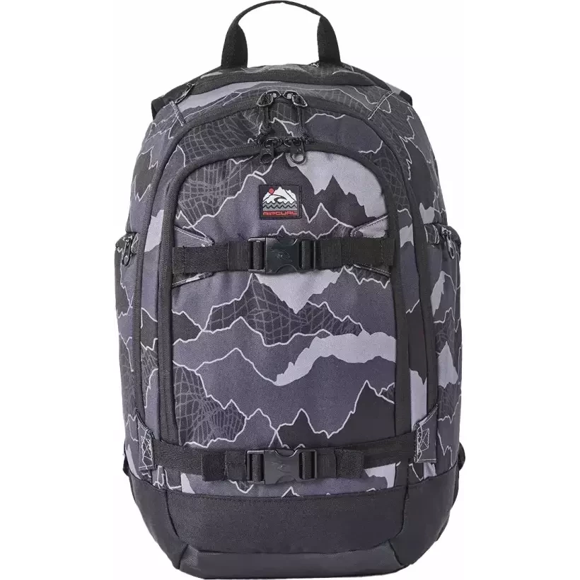 Mochila Rip Curl Posse 33L Camuflada Preto/Marinho
