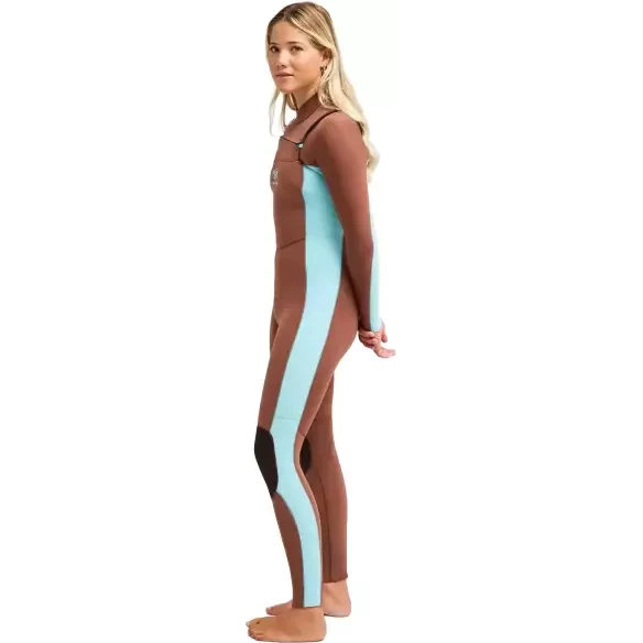 Neopreno Roxy Rise Natural 4/3mm CZ Soft Silt