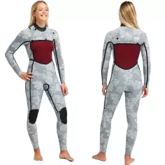 Muta in Neoprene Roxy Rise Natural 4/3mm CZ Soft Silt 2