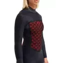 Muta in neoprene Roxy Swell Natural 4/3mm FZ Hibiscus Real