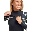 Neopreen Roxy Swell Natural 4/3mm FZ Hibiscus Real