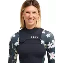 Roxy Swell Natural 4/3mm FZ Wetsuit Hibiscus Real