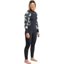 Roxy Swell Natural 4/3mm FZ Wetsuit Hibiscus Real