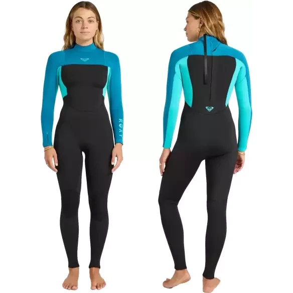 Neopreen Roxy Prologue+ BZ GBS Dames 4/3mm Baltic